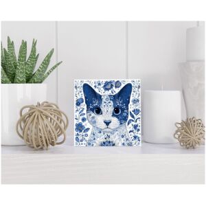 Tegel 15x15 cm Delfts blauw