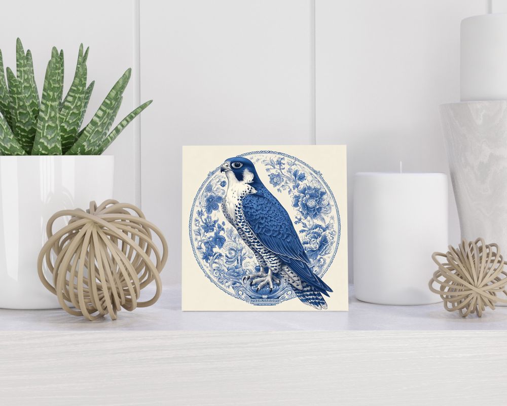 Tegel 15X15 Cm Met Delfts Blauw Cadeau Decoratie | Tegeltjes Met Tekst | Tegeltjes Met Spreuken | Collega | Oma | Opa | Pensioen | Mama | Papa | Vriend Tegel 15x15 cm Delfts blauw