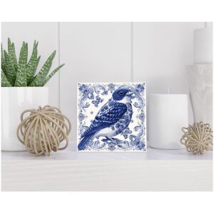 Tegel 15x15 cm Delfts blauw