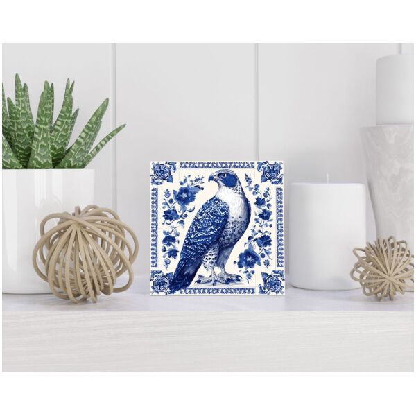 Tegel 15x15 cm Delfts blauw