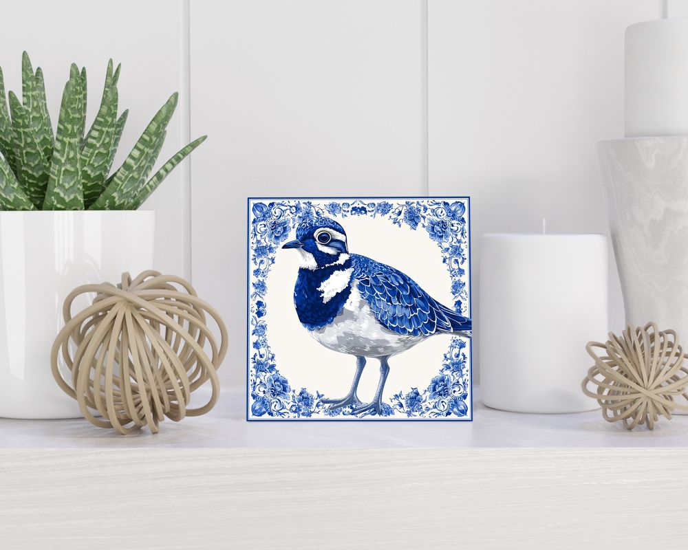Tegel 15X15 Cm Met Delfts Blauw Cadeau Decoratie | Tegeltjes Met Tekst | Tegeltjes Met Spreuken | Collega | Oma | Opa | Pensioen | Mama | Papa | Vriend Tegel 15x15 cm Delfts blauw
