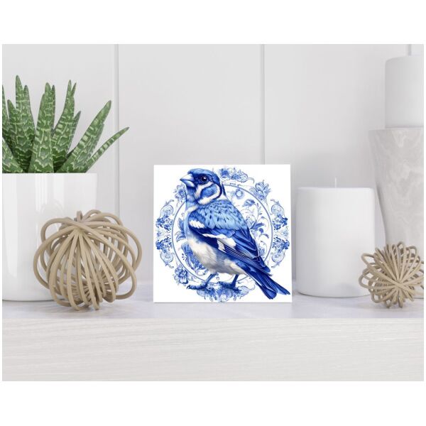 Tegel 15x15 cm Delfts blauw