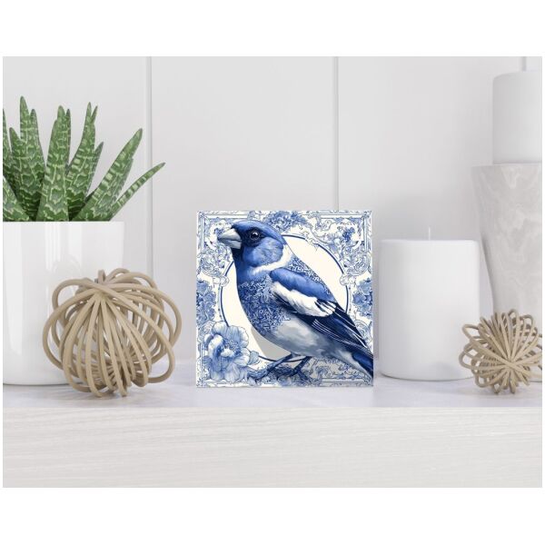 Tegel 15x15 cm Delfts blauw