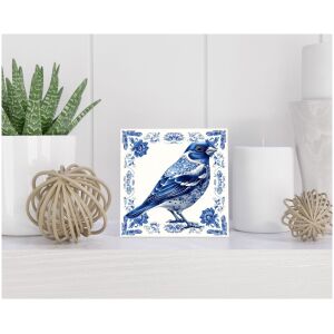 Tegel 15x15 cm Delfts blauw