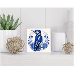 Tegel 15x15 cm Delfts blauw