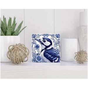 Tegel 15x15 cm Delfts blauw