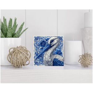 Tegel 15x15 cm Delfts blauw