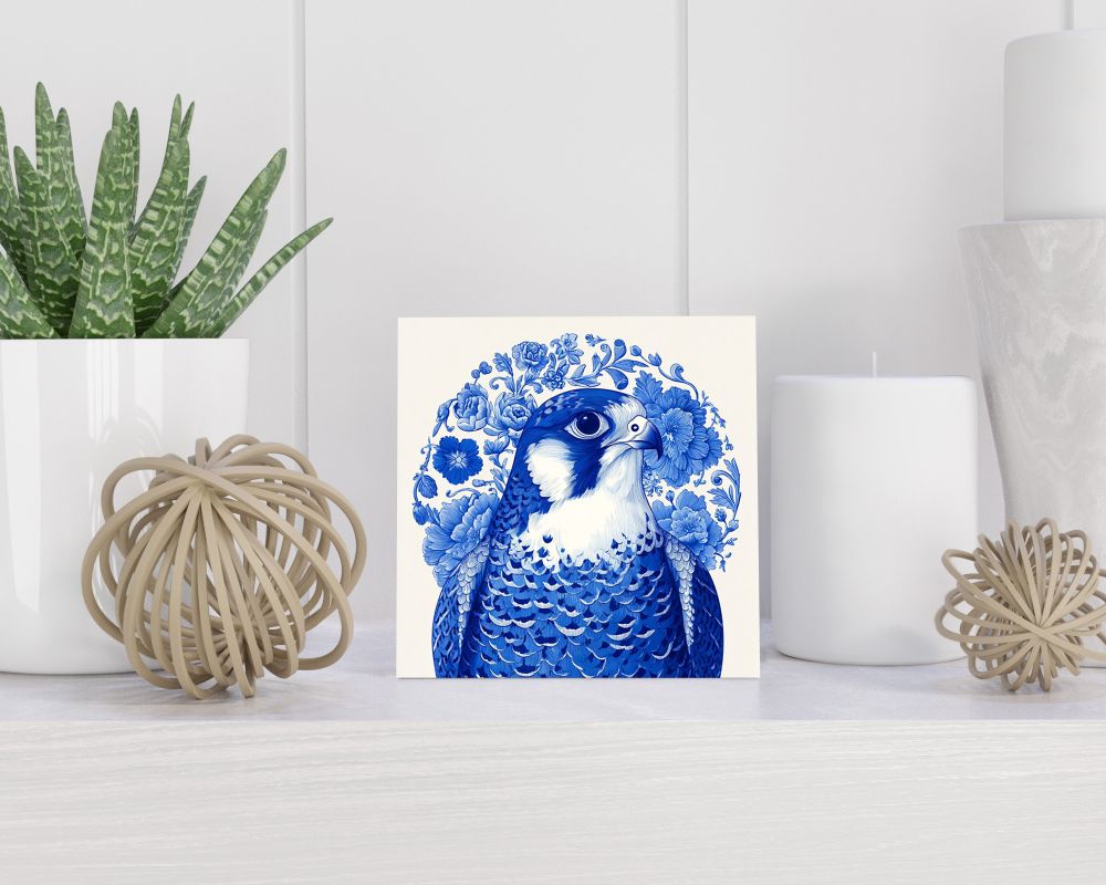 Tegel 15X15 Cm Met Delfts Blauw Cadeau Decoratie | Tegeltjes Met Tekst | Tegeltjes Met Spreuken | Collega | Oma | Opa | Pensioen | Mama | Papa | Vriend Tegel 15x15 cm Delfts blauw