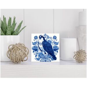 Tegel 15x15 cm Delfts blauw