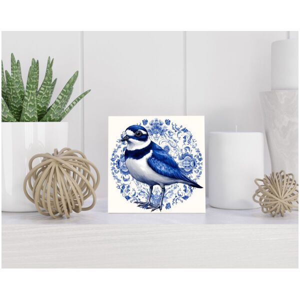 Tegel 15x15 cm Delfts blauw