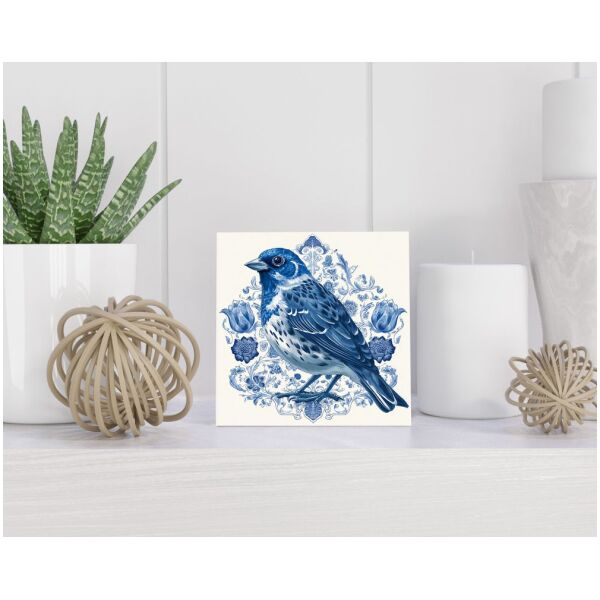 Tegel 15x15 cm Delfts blauw