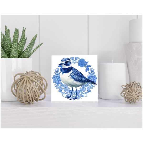 Tegel 15x15 cm Delfts blauw