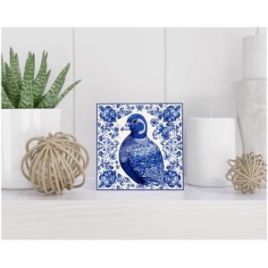 Tegel 15x15 cm Delfts blauw