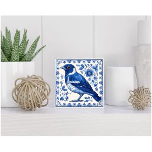 Tegel 15x15 cm Delfts blauw