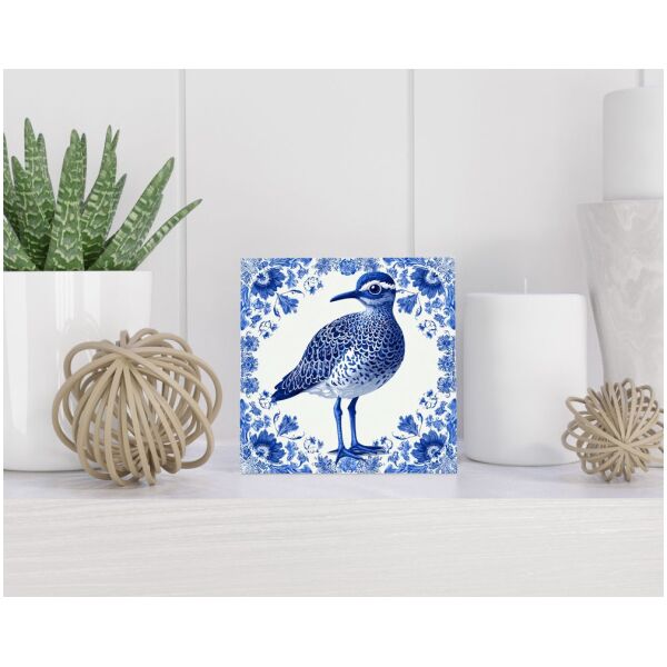 Tegel 15x15 cm Delfts blauw