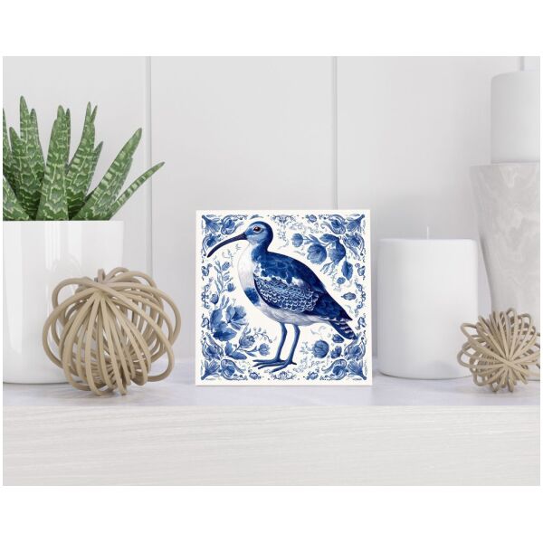 Tegel 15x15 cm Delfts blauw