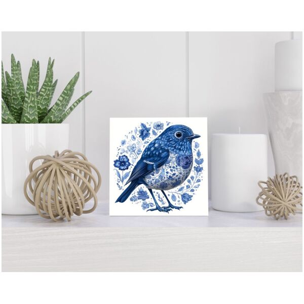 Tegel 15x15 cm Delfts blauw