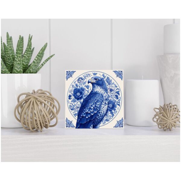 Tegel 15x15 cm Delfts blauw