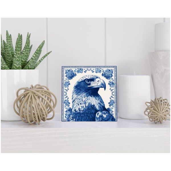 Tegel 15x15 cm Delfts blauw