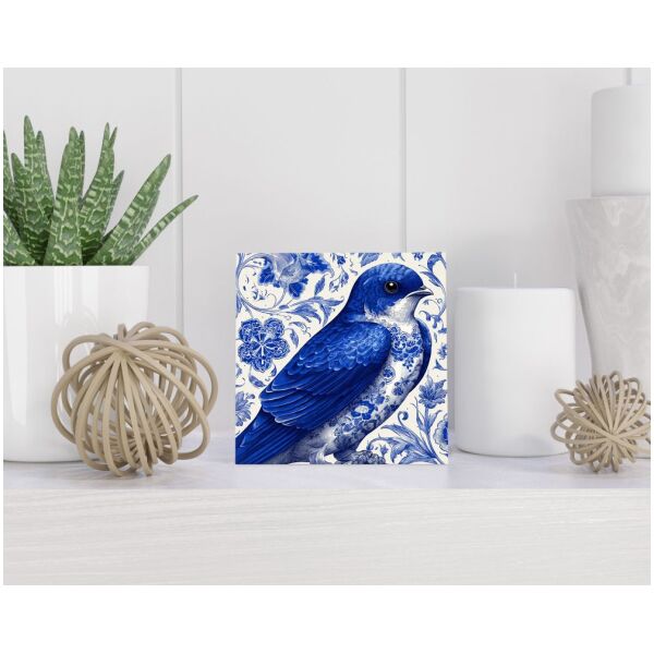 Tegel 15x15 cm Delfts blauw