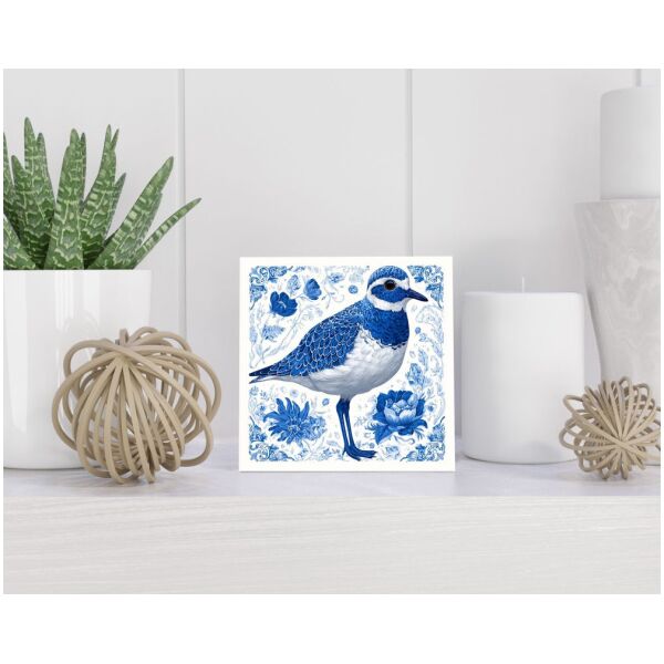 Tegel 15x15 cm Delfts blauw