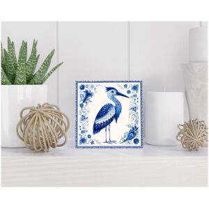 Tegel 15x15 cm Delfts blauw