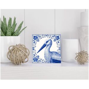 Tegel 15x15 cm Delfts blauw