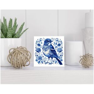 Tegel 15x15 cm Delfts blauw