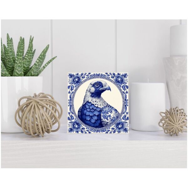 Tegel 15x15 cm Delfts blauw