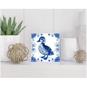 Tegel 15x15 cm Delfts blauw