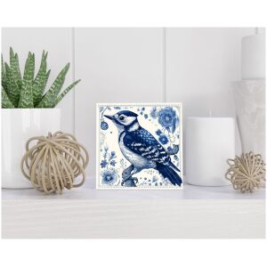 Tegel 15x15 cm Delfts blauw