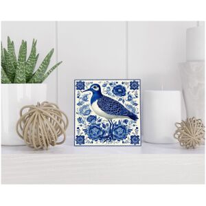 Tegel 15x15 cm Delfts blauw