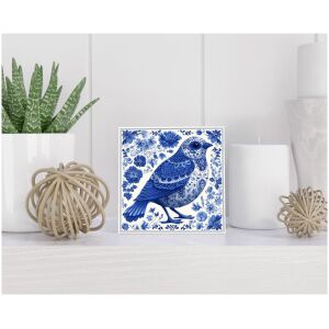 Tegel 15x15 cm Delfts blauw