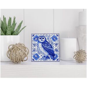 Tegel 15x15 cm Delfts blauw