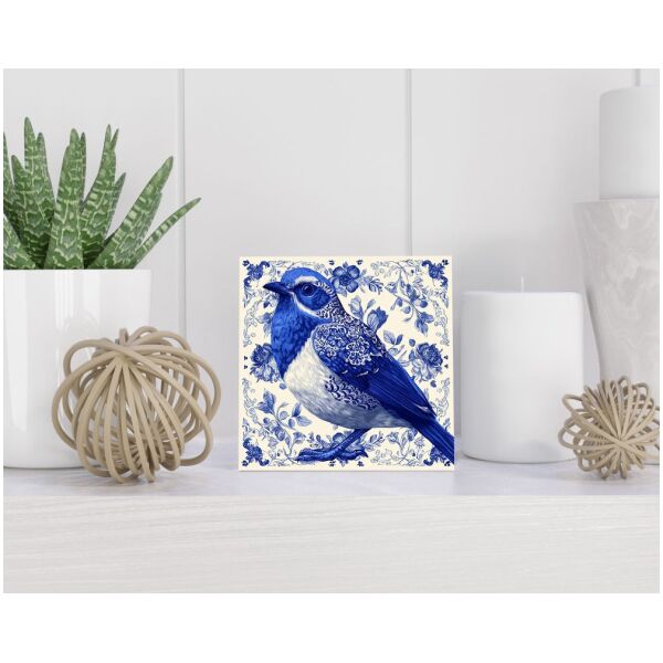 Tegel 15x15 cm Delfts blauw