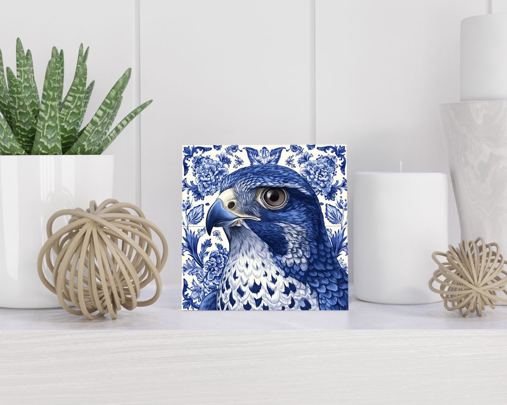 Tegel 15X15 Cm Met Delfts Blauw Cadeau Decoratie | Tegeltjes Met Tekst | Tegeltjes Met Spreuken | Collega | Oma | Opa | Pensioen | Mama | Papa | Vriend Tegel 15x15 cm Delfts blauw