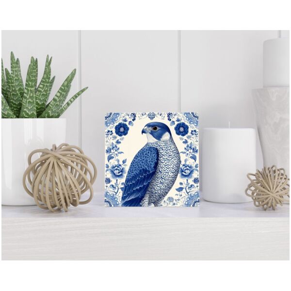 Tegel 15X15 Cm Met Delfts Blauw Cadeau Decoratie | Tegeltjes Met Tekst | Tegeltjes Met Spreuken | Collega | Oma | Opa | Pensioen | Mama | Papa | Vriend Tegel 15x15 cm Delfts blauw