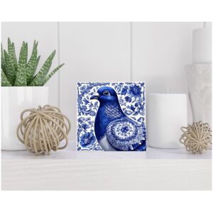 Tegel 15x15 cm Delfts blauw