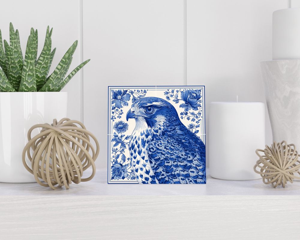 Tegel 15X15 Cm Met Delfts Blauw Cadeau Decoratie | Tegeltjes Met Tekst | Tegeltjes Met Spreuken | Collega | Oma | Opa | Pensioen | Mama | Papa | Vriend Tegel 15x15 cm Delfts blauw