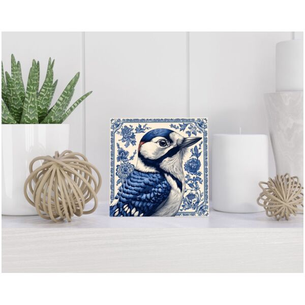 Tegel 15x15 cm Delfts blauw