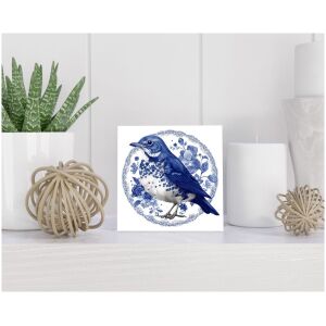 Tegel 15x15 cm Delfts blauw