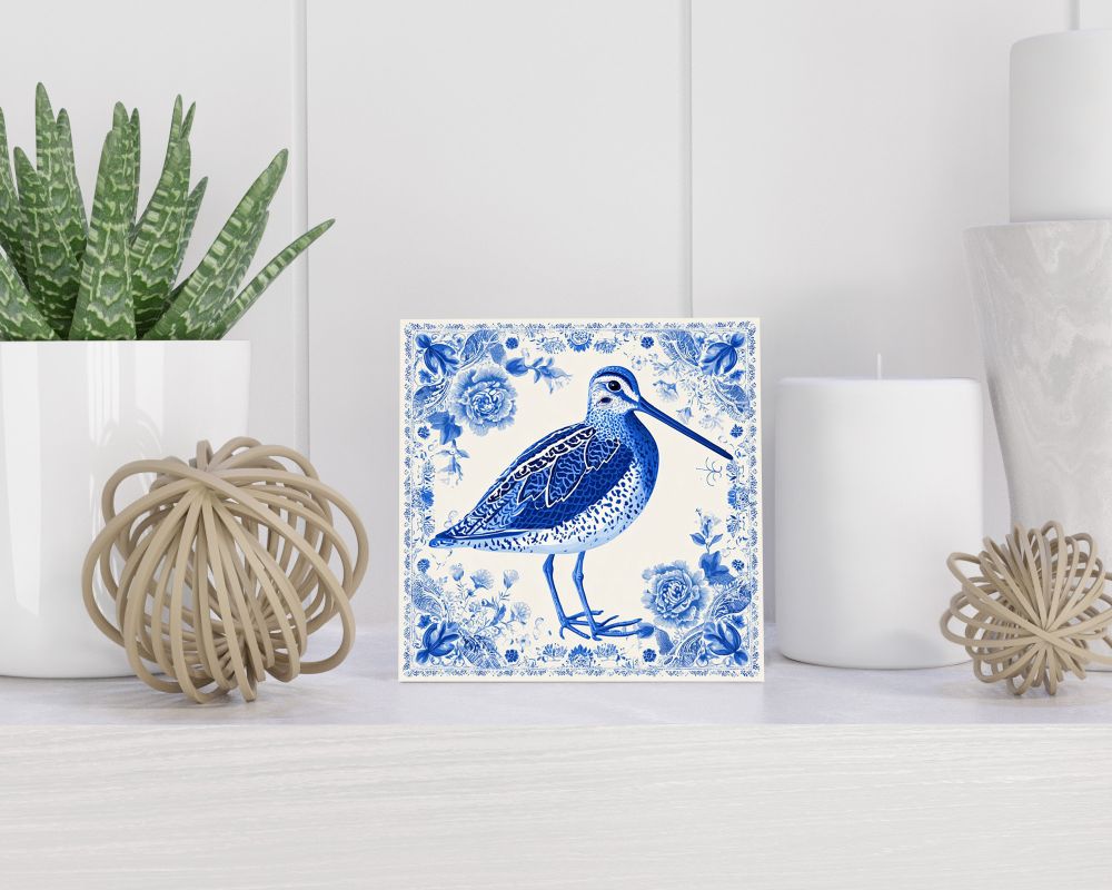 Tegel 15X15 Cm Met Delfts Blauw Cadeau Decoratie | Tegeltjes Met Tekst | Tegeltjes Met Spreuken | Collega | Oma | Opa | Pensioen | Mama | Papa | Vriend Tegel 15x15 cm Delfts blauw