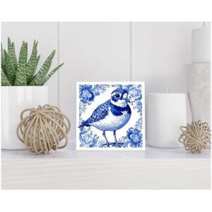 Tegel 15x15 cm Delfts blauw