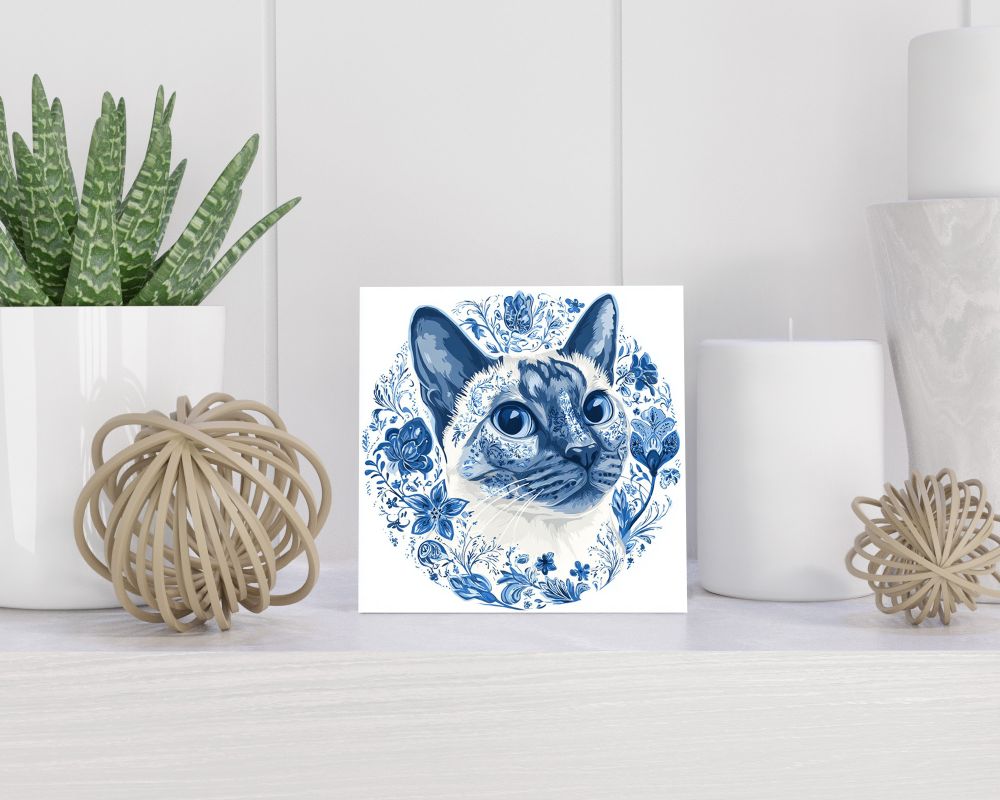 Tegel 15X15 Cm Met Delfts Blauw Cadeau Decoratie | Tegeltjes Met Tekst | Tegeltjes Met Spreuken | Collega | Oma | Opa | Pensioen | Mama | Papa | Vriend Tegel 15x15 cm Delfts blauw