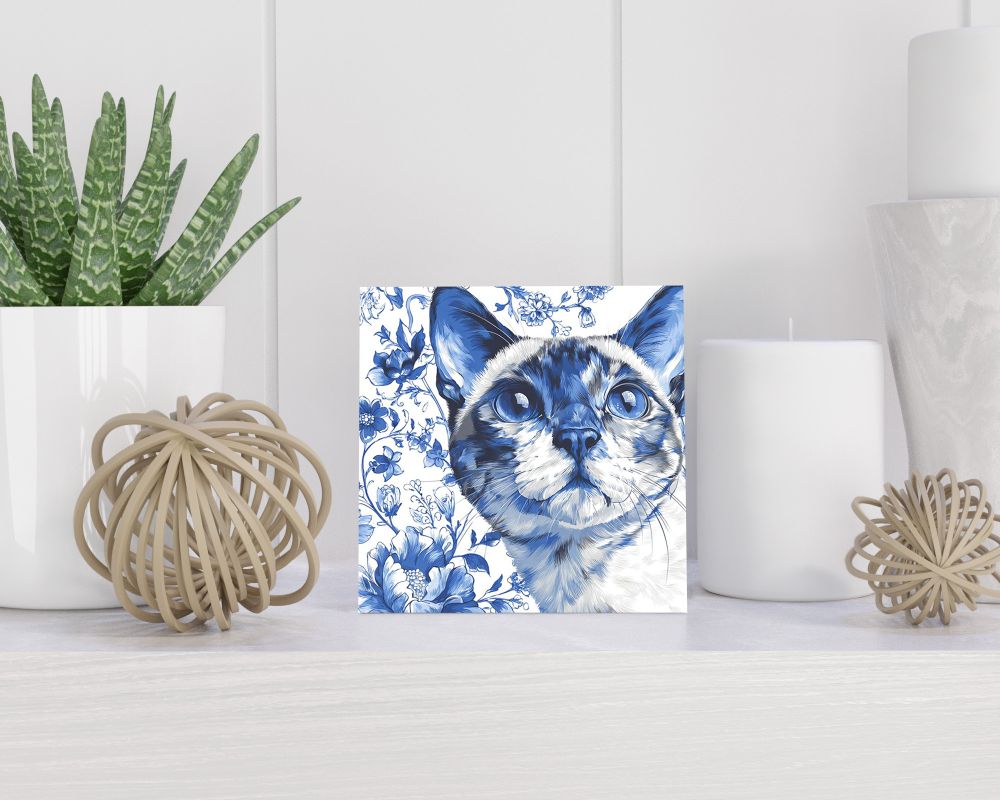 Tegel 15X15 Cm Met Delfts Blauw Cadeau Decoratie | Tegeltjes Met Tekst | Tegeltjes Met Spreuken | Collega | Oma | Opa | Pensioen | Mama | Papa | Vriend Tegel 15x15 cm Delfts blauw