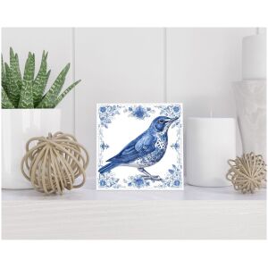 Tegel 15x15 cm Delfts blauw