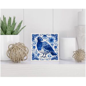 Tegel 15x15 cm Delfts blauw