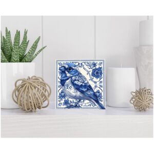 Tegel 15x15 cm Delfts blauw