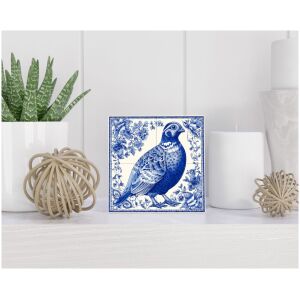 Tegel 15x15 cm Delfts blauw