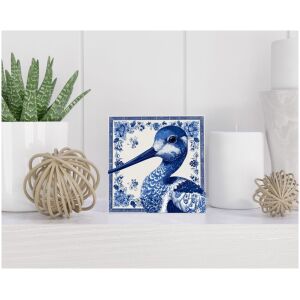 Tegel 15x15 cm Delfts blauw